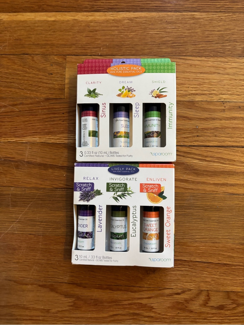 Essential Oils Holistic & Lively Packs